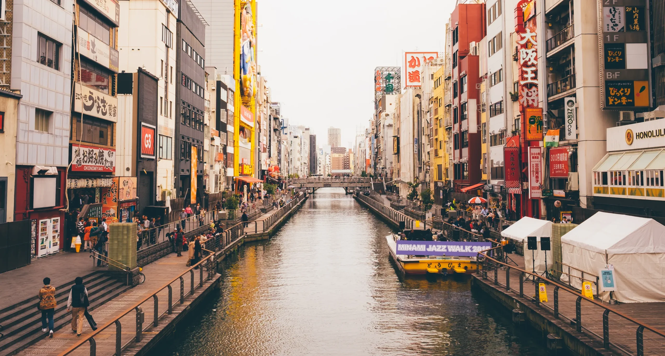 osaka japan september 1 dotonbori canal namba di scaled